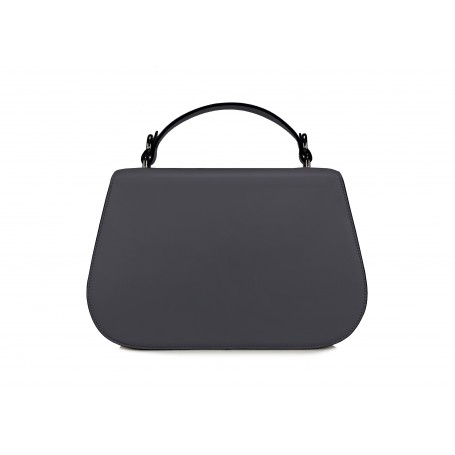 Astra Satchel - Dark Grey / Black