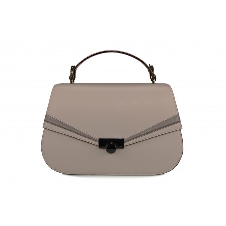 Astra Satchel - Taupe / Dark Taupe