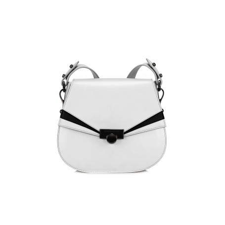 Astra Crossbody - White / Black