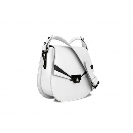 Astra Crossbody - White / Black