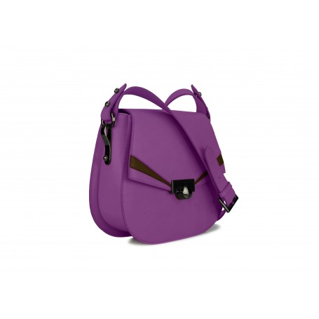 Astra Crossbody - Amethyst / Dark Brown