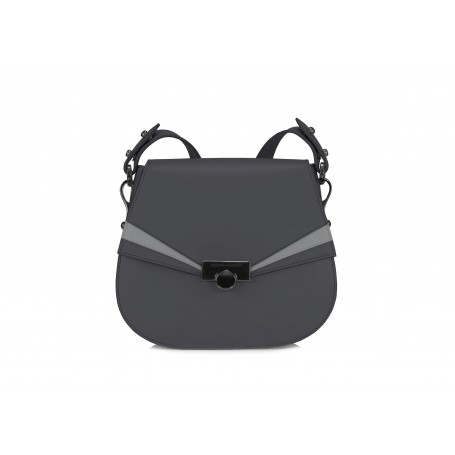 Astra Crossbody - Dark Grey / Silver