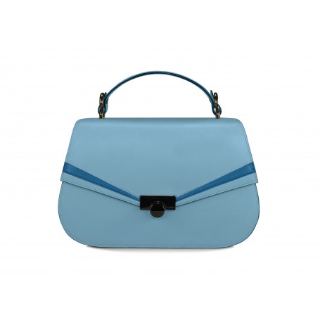 Astra Satchel - Pastel Blue / Space Blue