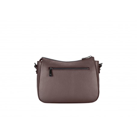 Charlotte Shoulder Bag Midi - Taupe Grey