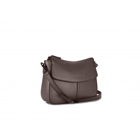Charlotte Shoulder Bag Midi - Taupe Grey