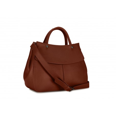 Charlotte Satchel - Fiore - Burnt Cinnamon