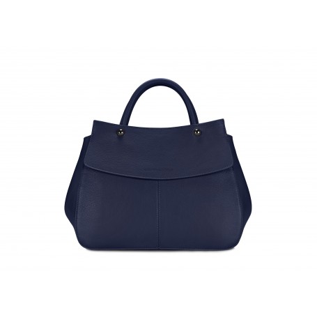 Charlotte Satchel - Fiore - Navy Blue