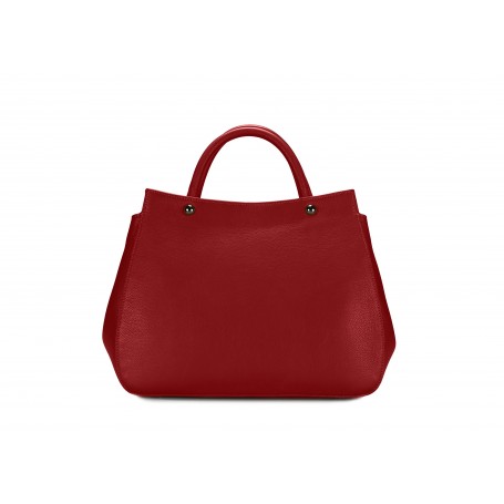 Charlotte Satchel - Fiore - Deep Red