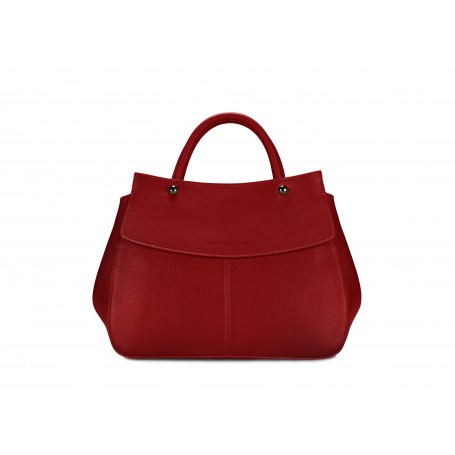 Charlotte Satchel - Fiore - Deep Red