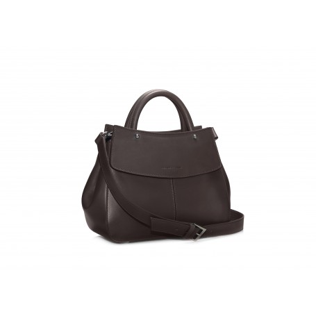 Little Charlotte Satchel - Dark Taupe