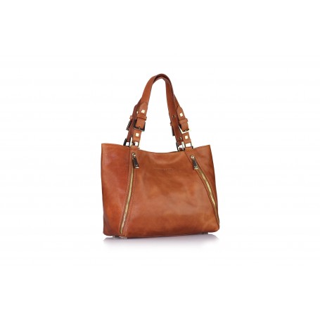 Selene Zip Midi - Sauro Tan